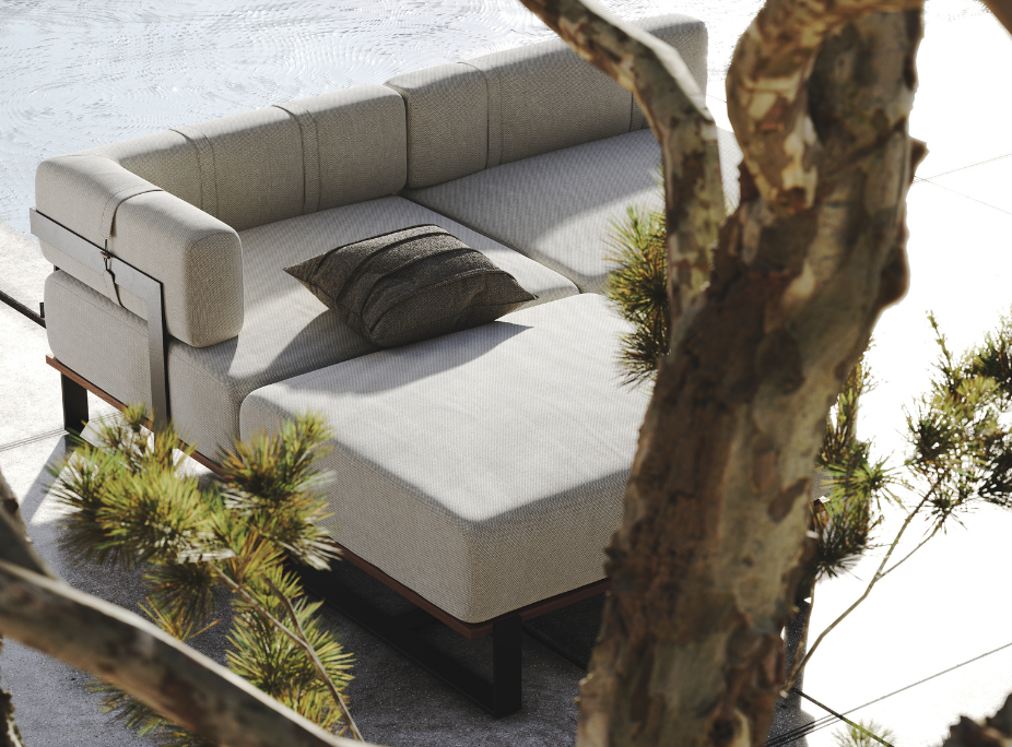 Laskasas Outdoor Collection com Sof Modular Salim.