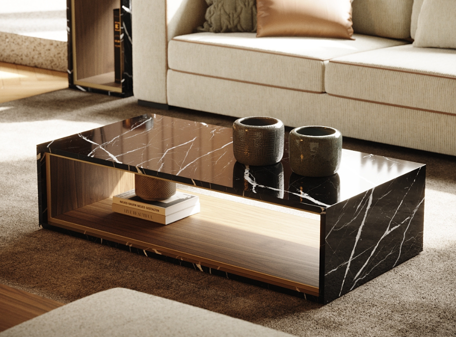 Salón con Mesa de Centro Nilo.