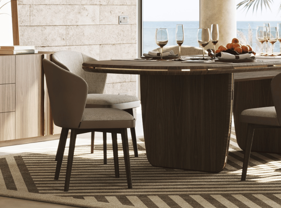 decoracon de saln comedor con alfombra net
