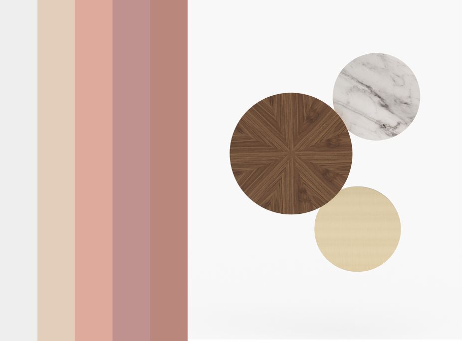 Colour Trends 2025 - Dusty Pink Nude 