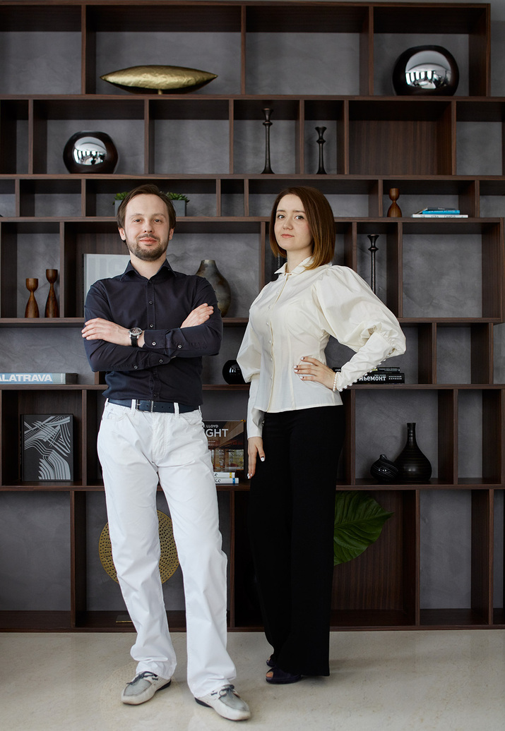 Vadim and Ekaterina from AMMG architects
