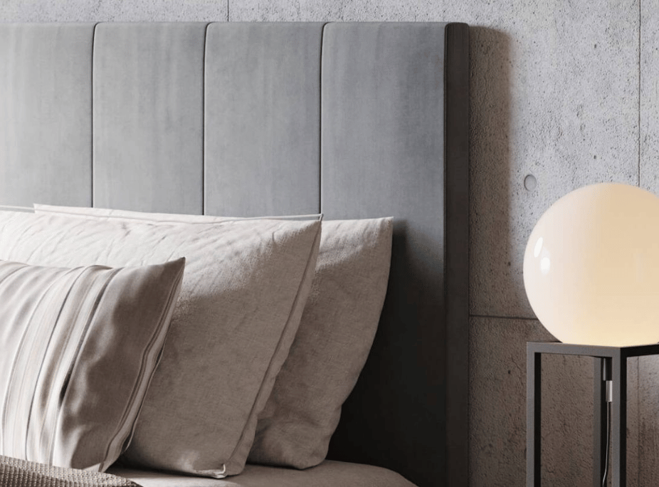 dormitório de matrimonio con cabecero Alasca