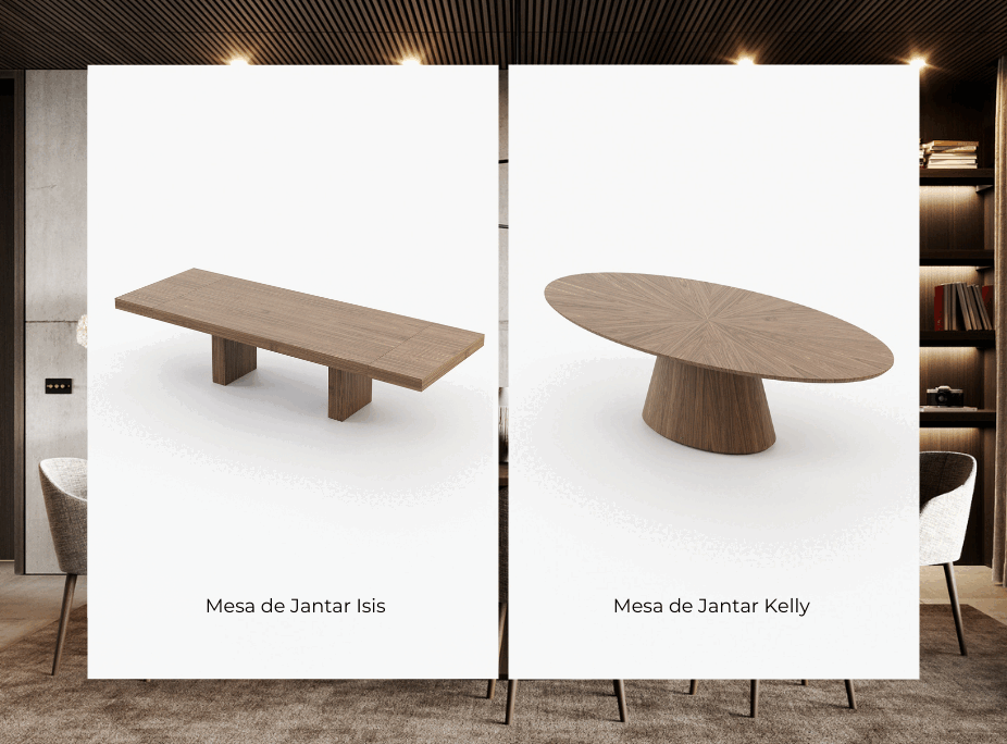 Best Sellers Laskasas 2024 com Mesa de Jantar Isis e Mesa de Jantar Kelly