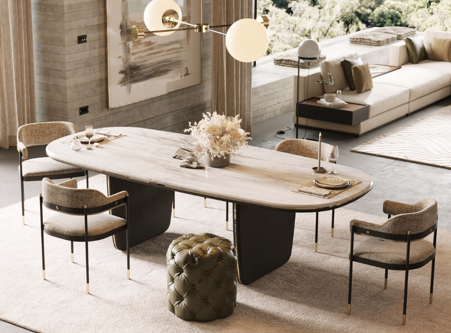  Sala de Jantar com Mesa de Jantar Jeane, Best Seller Laskasas 2025