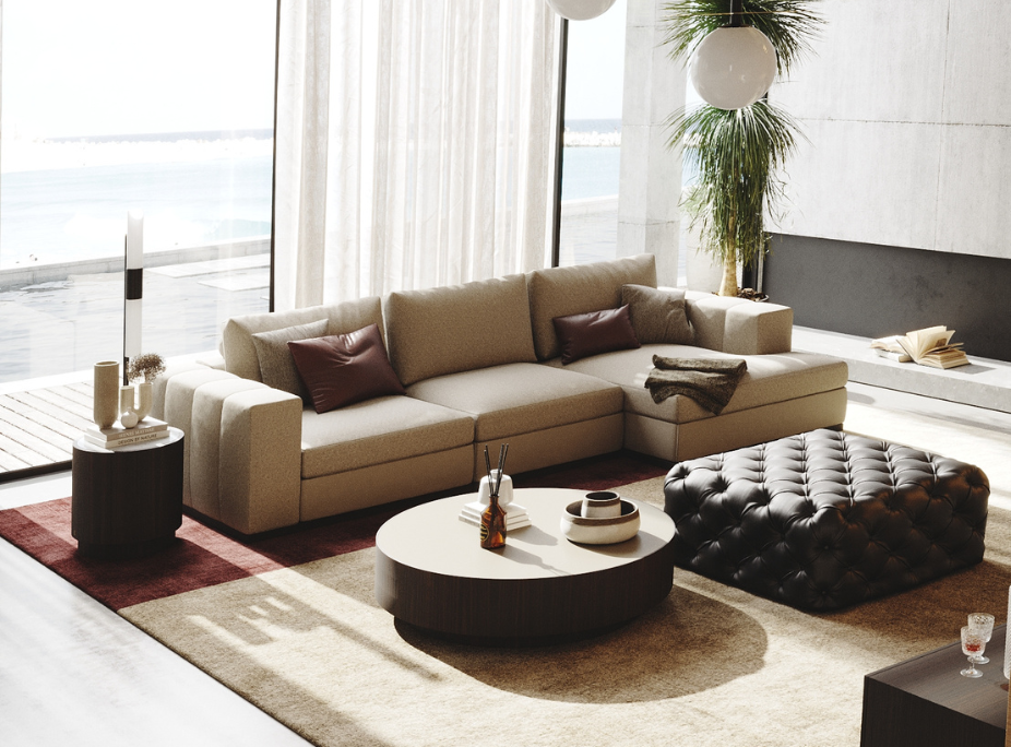 Sala de Estar com Sof� Charlie, Best Seller Laskasas 2025