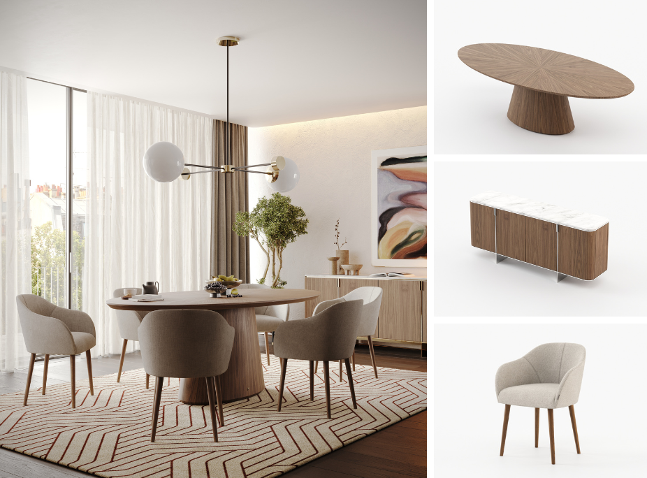 Muebles de comedor en la Black Friday 2025 de Laskasas