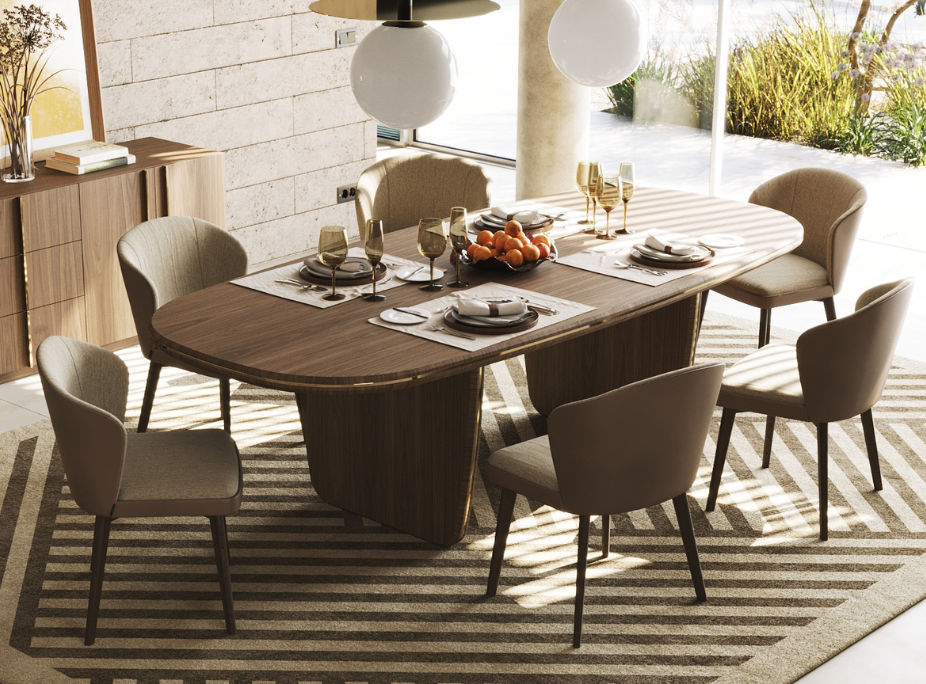 decorao de centro de mesa de jantar com jarra e frutas
