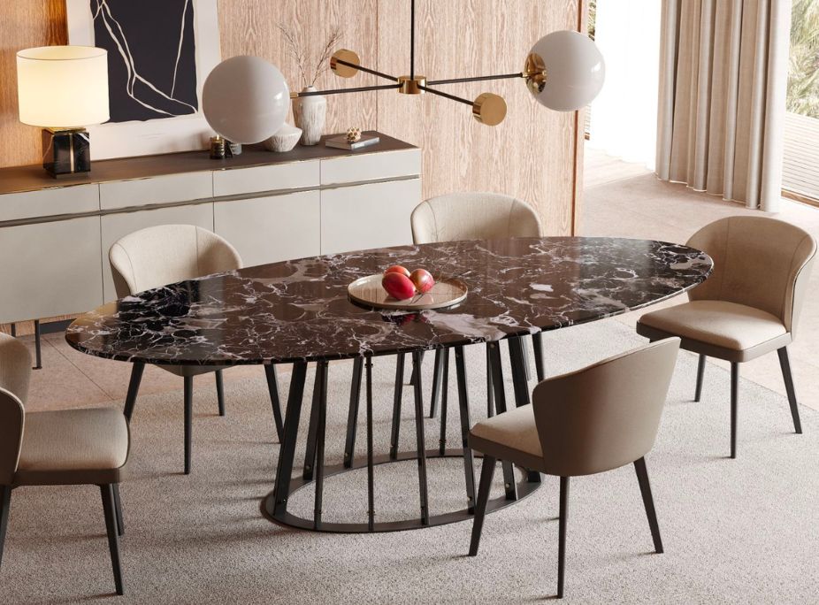 Comedor eficiente y elegante con Mesa de Comedor Ann