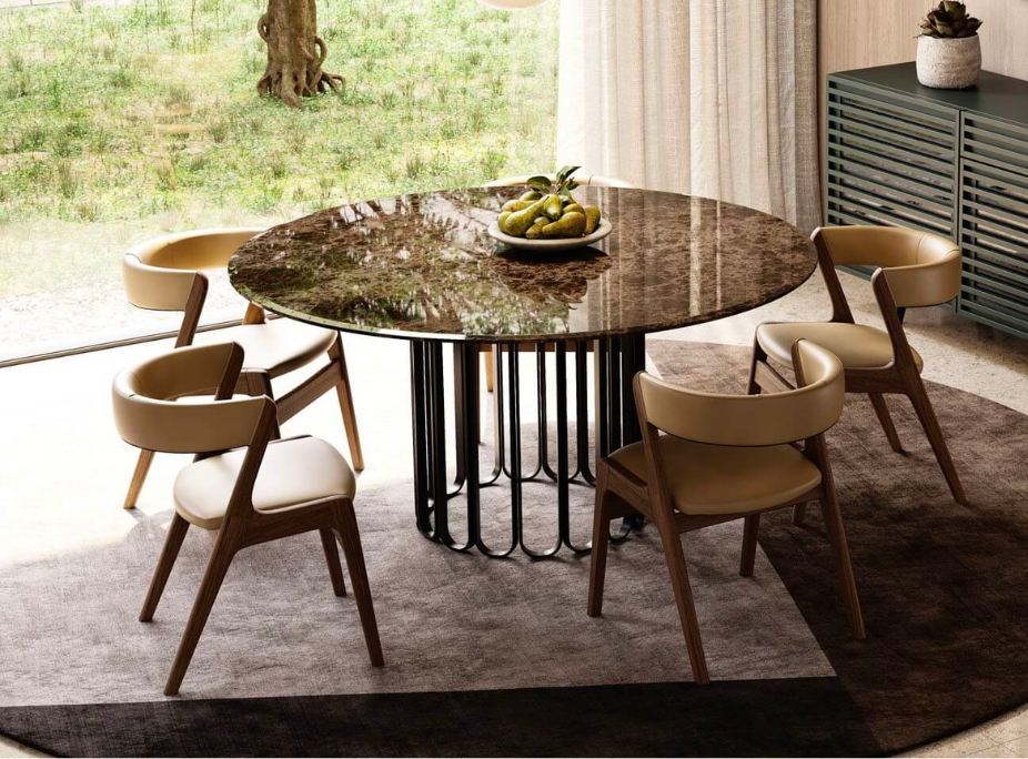 Comedor eficiente y elegante con Mesa de Comedor Cheryl