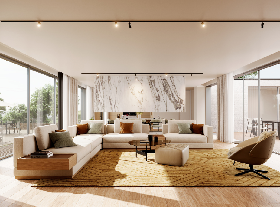 consejos de interiorismo de verano en saln con luz natural