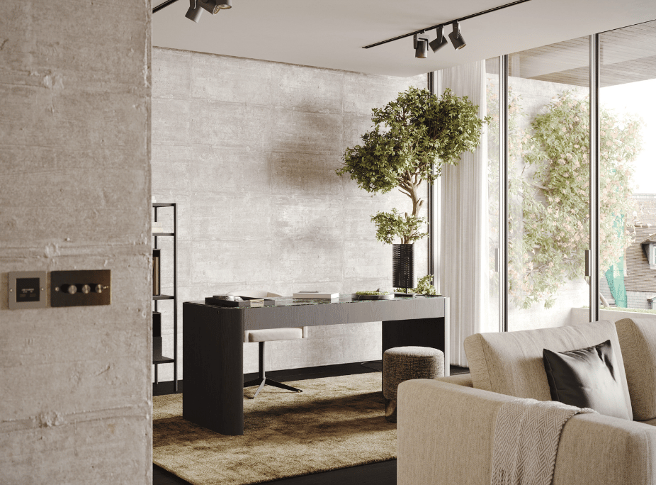 Escritorio Larson y la Silla Haia II