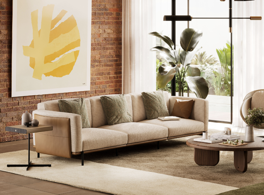 Dicas de decorao para o vero em Sala de estar com nova coleo canvas da laskasas