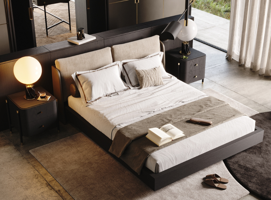 Como escolher a cama perfeita para a decorao do quarto com cama brooke