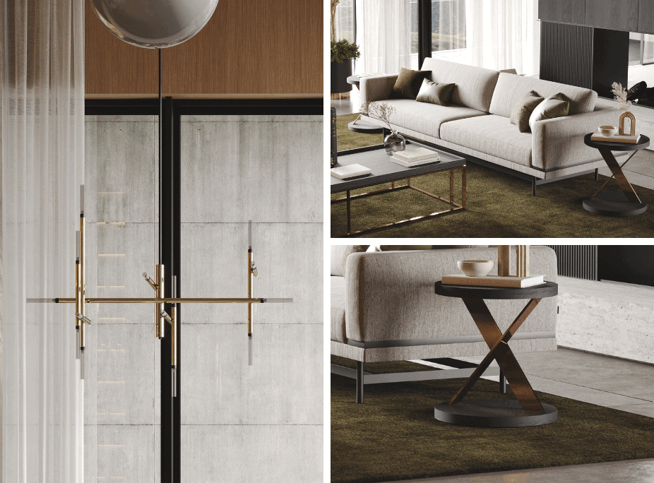Estilos de decorao intemporais - Exemplos de mobilirio ideal para uma decorao industrial de sonho