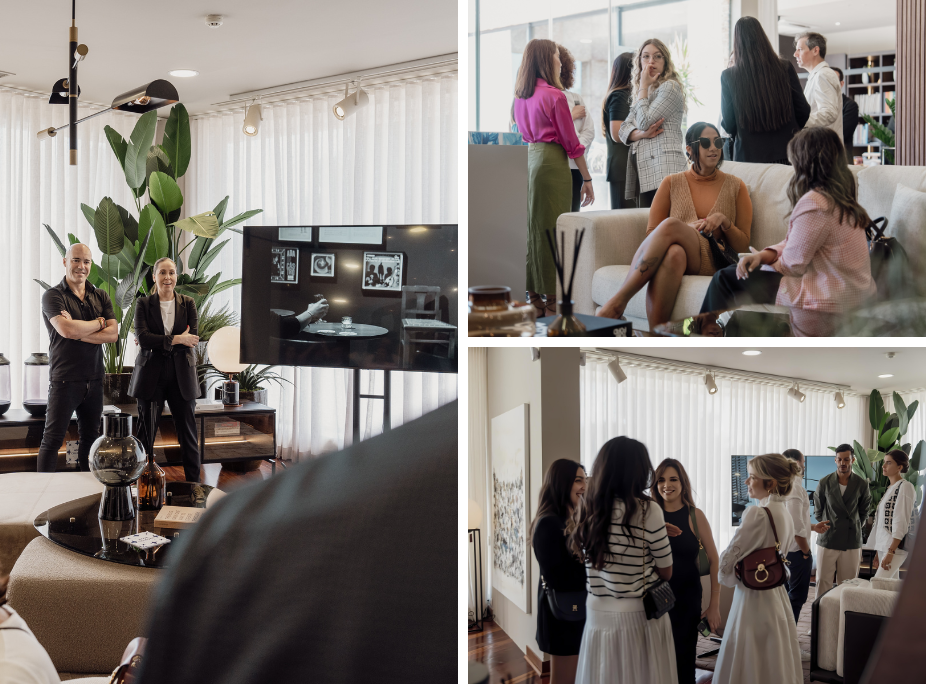 Evento da nova coleo na loja laskasas estoril - momentos especiais entre convidados