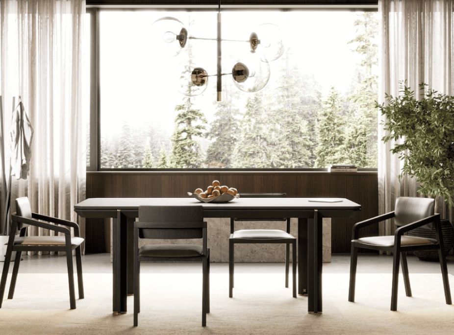 comedor abierto con cocina