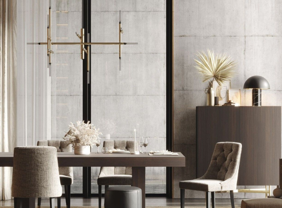 Iluminacion de techo laskasas con lampara Robert