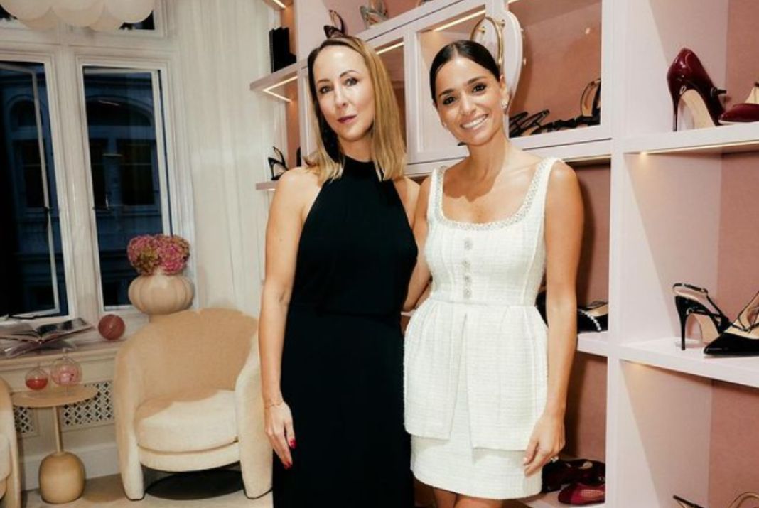 Agata Wejchert and Jenifer Chamandi at The Shoe Box