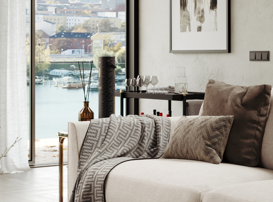 decoración de interiores para otoño, colores y texturas con estilo otoñal