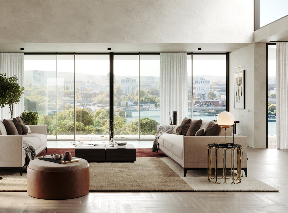 decoración de interiores para otoño con lampara de mesa clarke