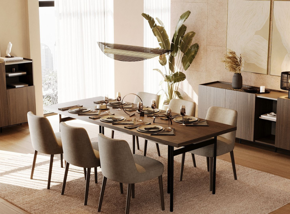 novedades en muebles de comedor con mesa de comedor Kato