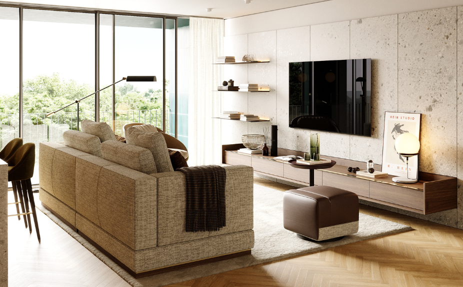 Princípios de decoração em sala de estar