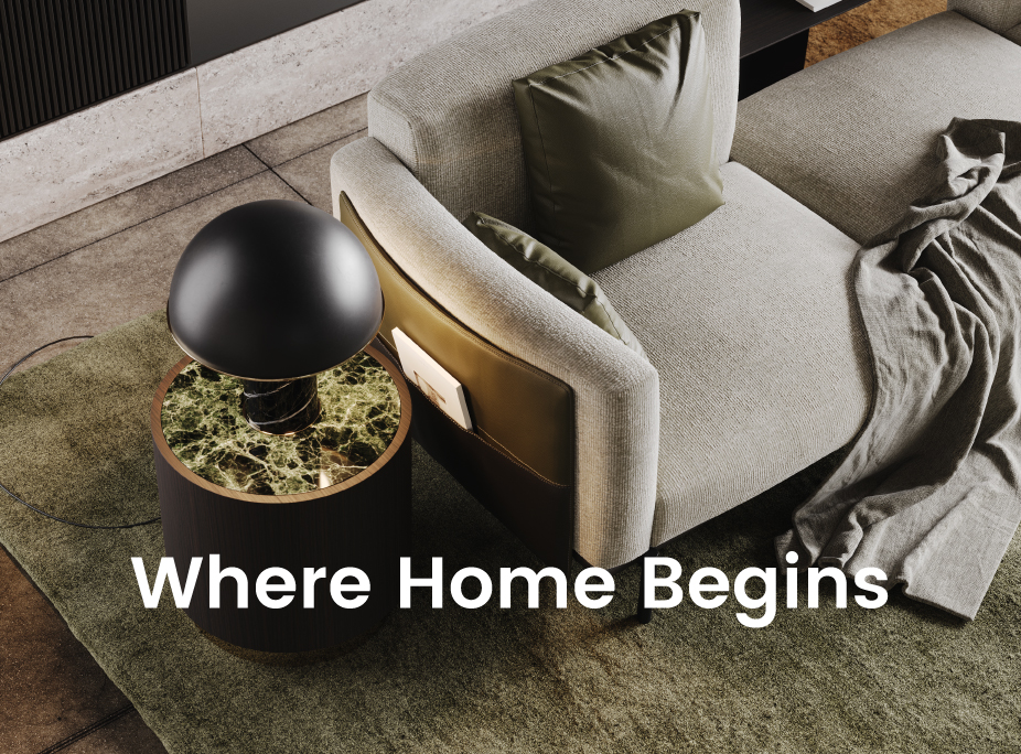Nova identidade Laskasas - novo slogan: Where Home Begins