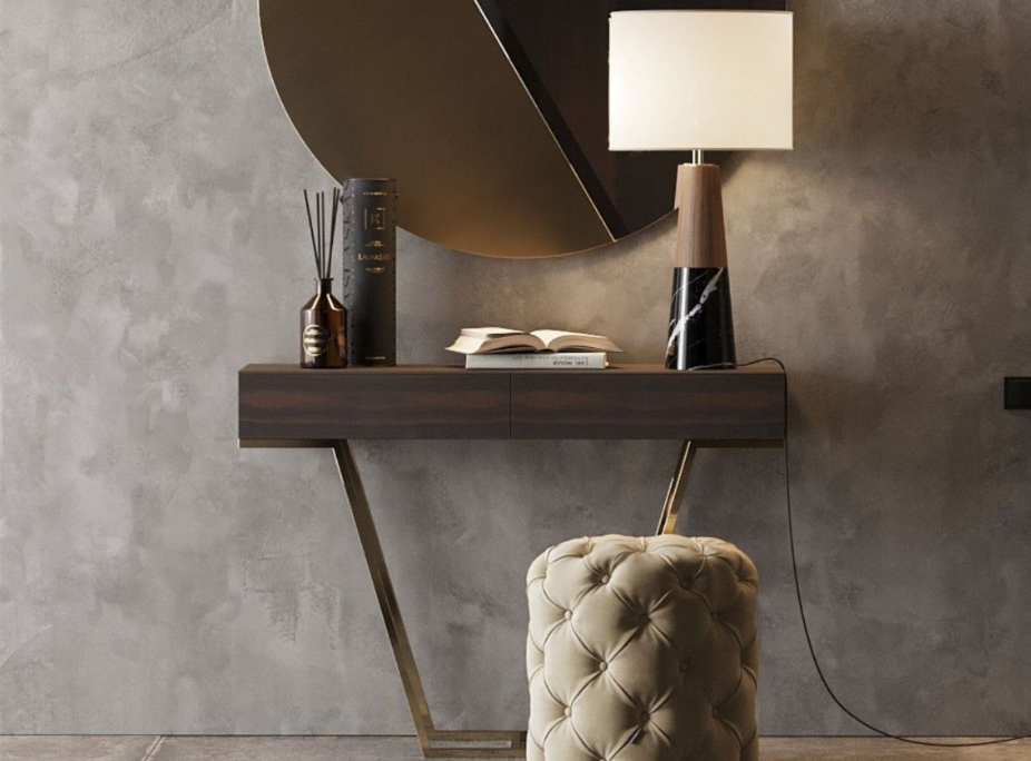 Recebidor con Consola Zurique, Espejo Rayne