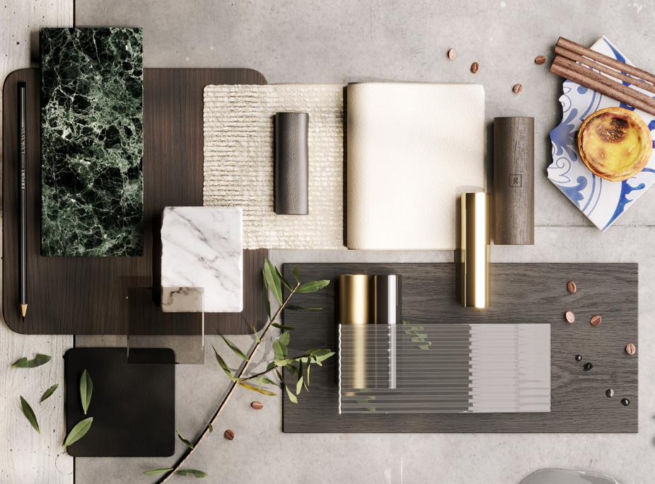 regras sagradas da decorao interior com criao de moodboard para planear o projeto