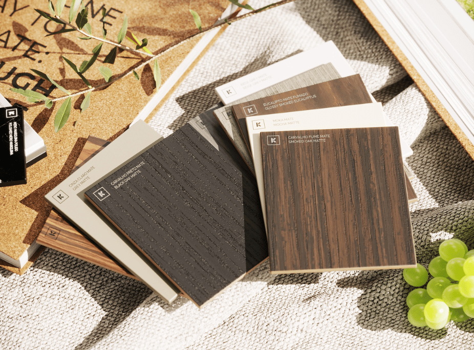 Muestras de materiales y acabados Laskasas