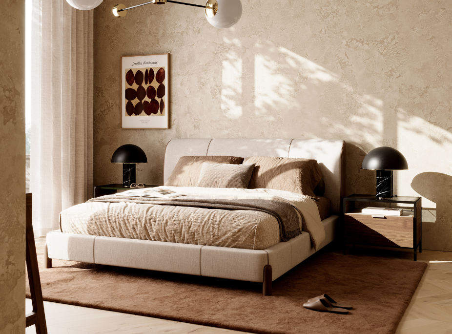 Tendncias de Decorao Primavera Vero 2025 em quarto minimalista