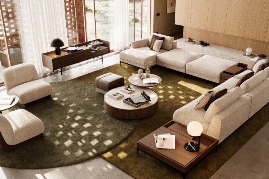 Gold Coffee Table